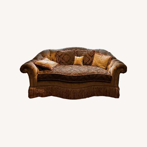 Used Light & Dark Gray Fabric 3+ Seater Sofa for sale on AptDeco