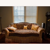 Light & Dark Gray Fabric 3+ Seater Sofa