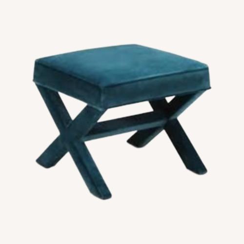 Used Jonathan Adler Green Velvet Stools for sale on AptDeco