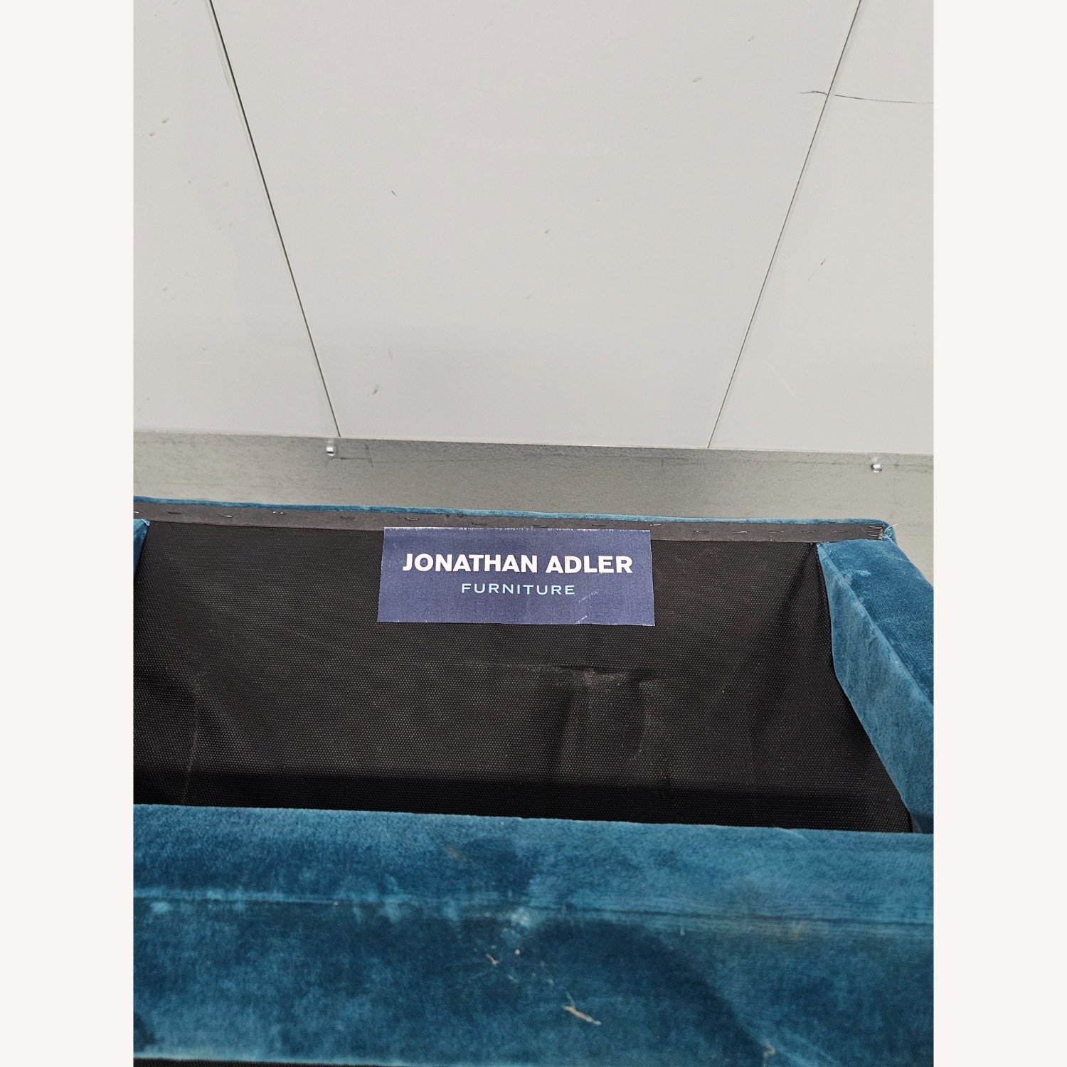 Jonathan Adler Green Velvet Stools - image-4