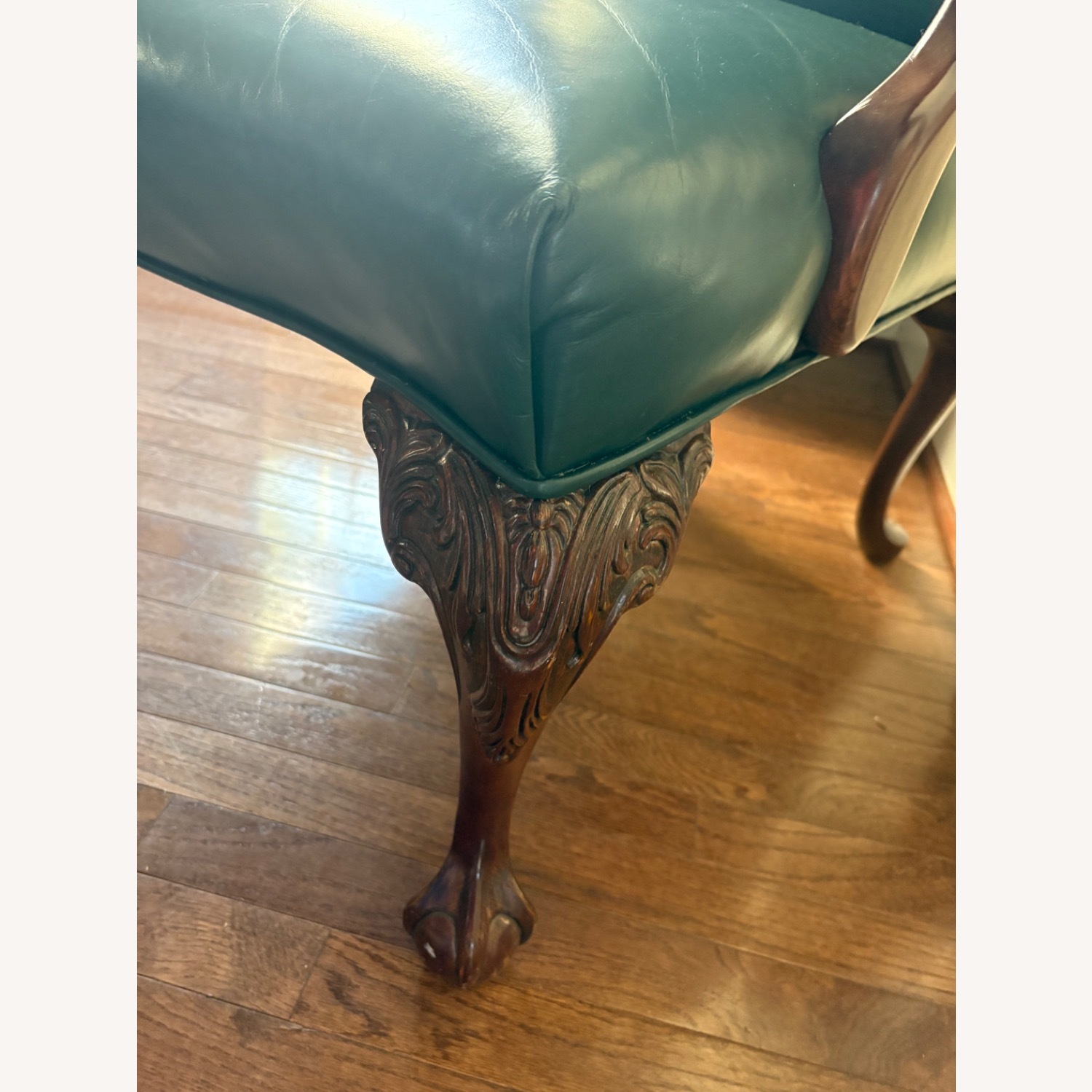 Traditional Leather Armchair  - image-1