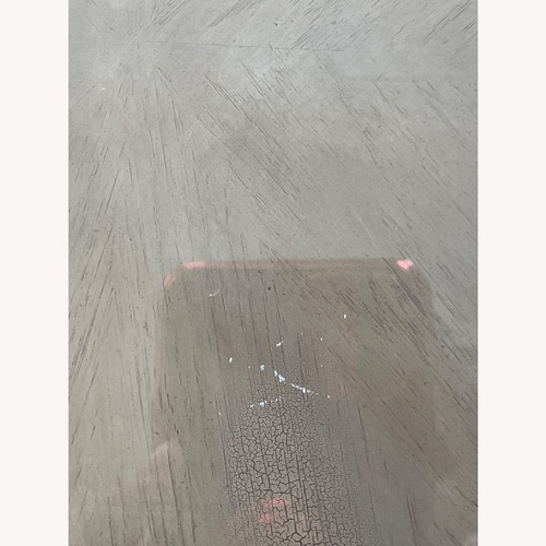 Used Schnadig Light Gray Wood Coffee Table for sale on AptDeco