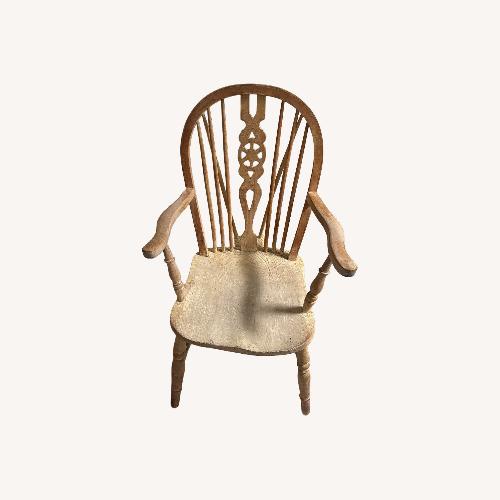 Used Vintage/Antique Finds White Wood Dining Chairs for sale on AptDeco