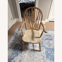 Vintage/Antique Finds White Wood Dining Chairs