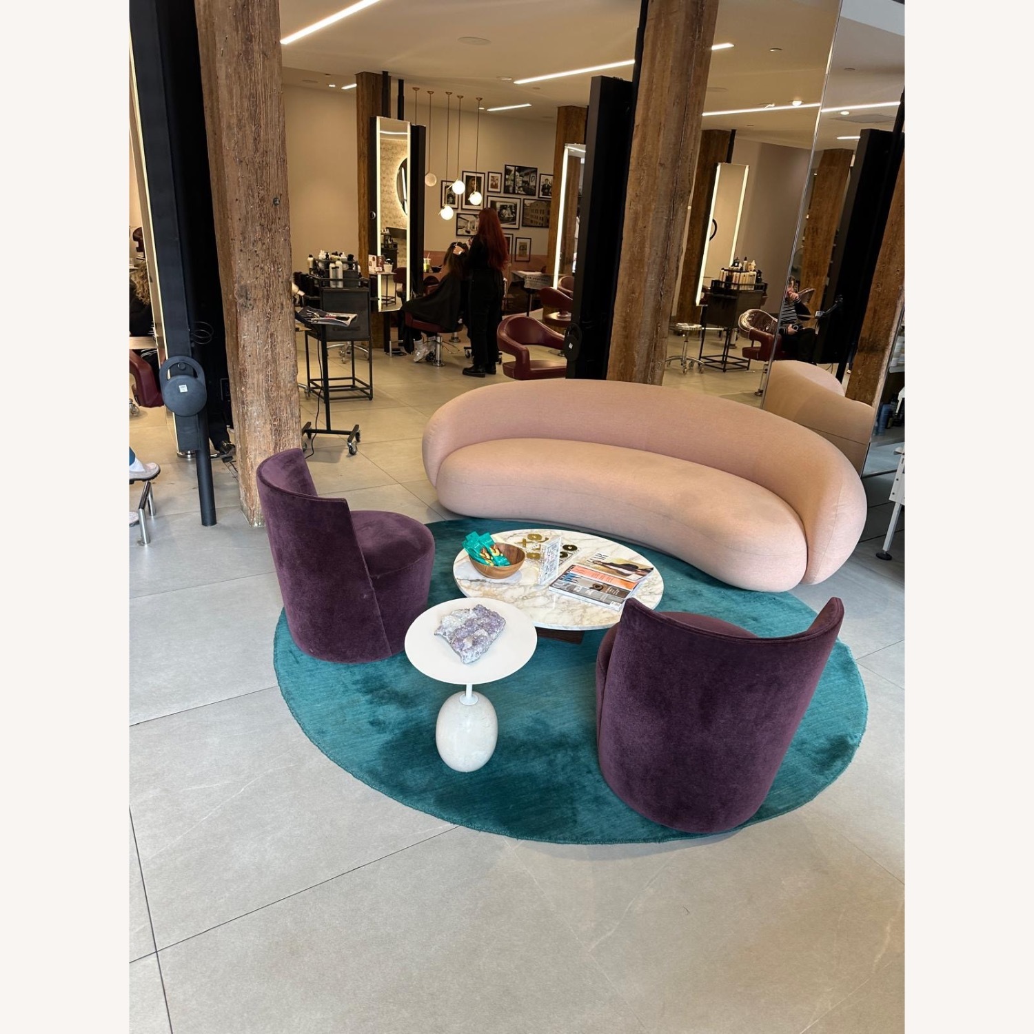 Tacchini Julep Sofa by Jonas Wagell in Dusty Pink - image-5