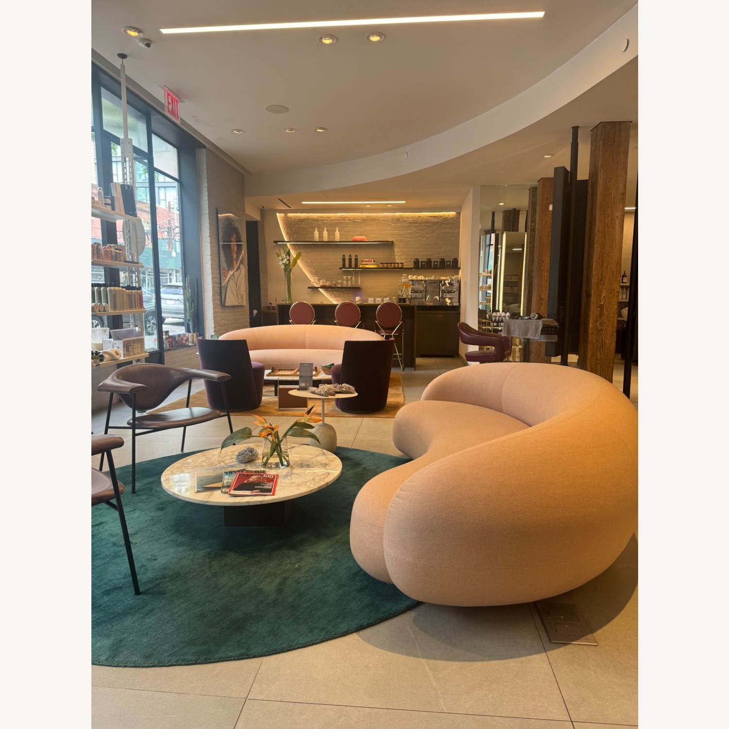 Tacchini Julep Sofa by Jonas Wagell in Dusty Pink - image-3