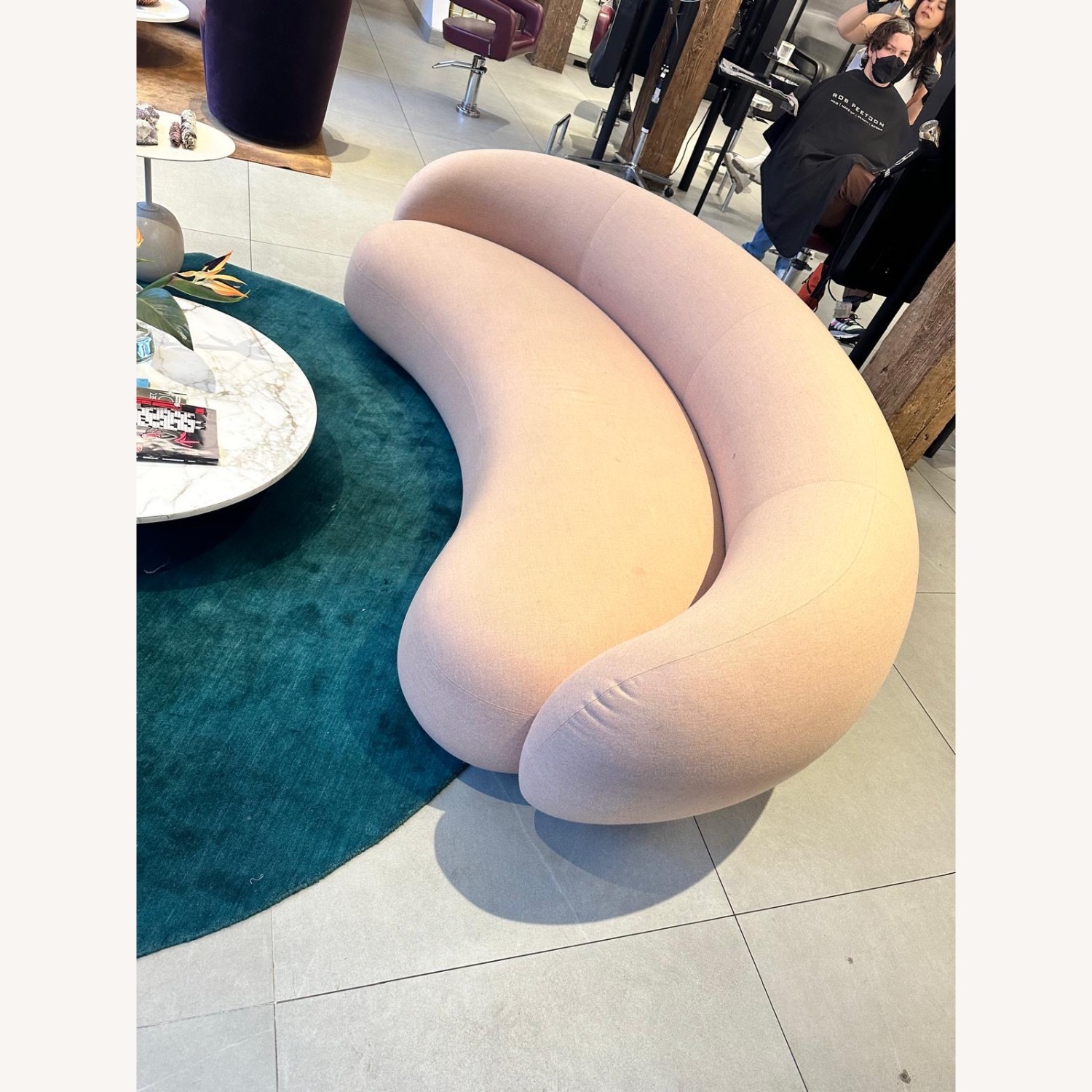 Tacchini Julep Sofa by Jonas Wagell in Dusty Pink - image-4