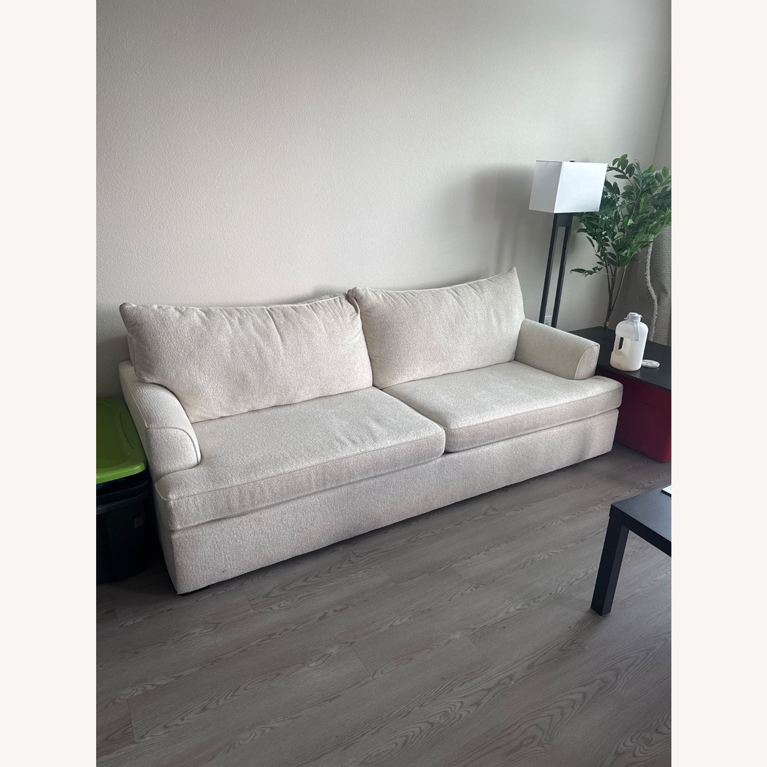 Living Spaces Sofa - image-1