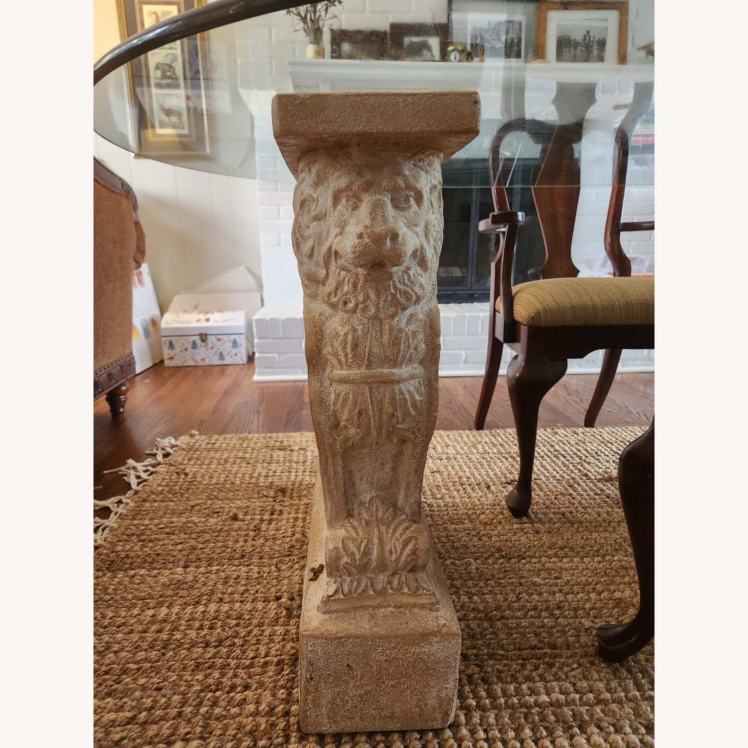 Light Gray Stone Dining Sets - image-4