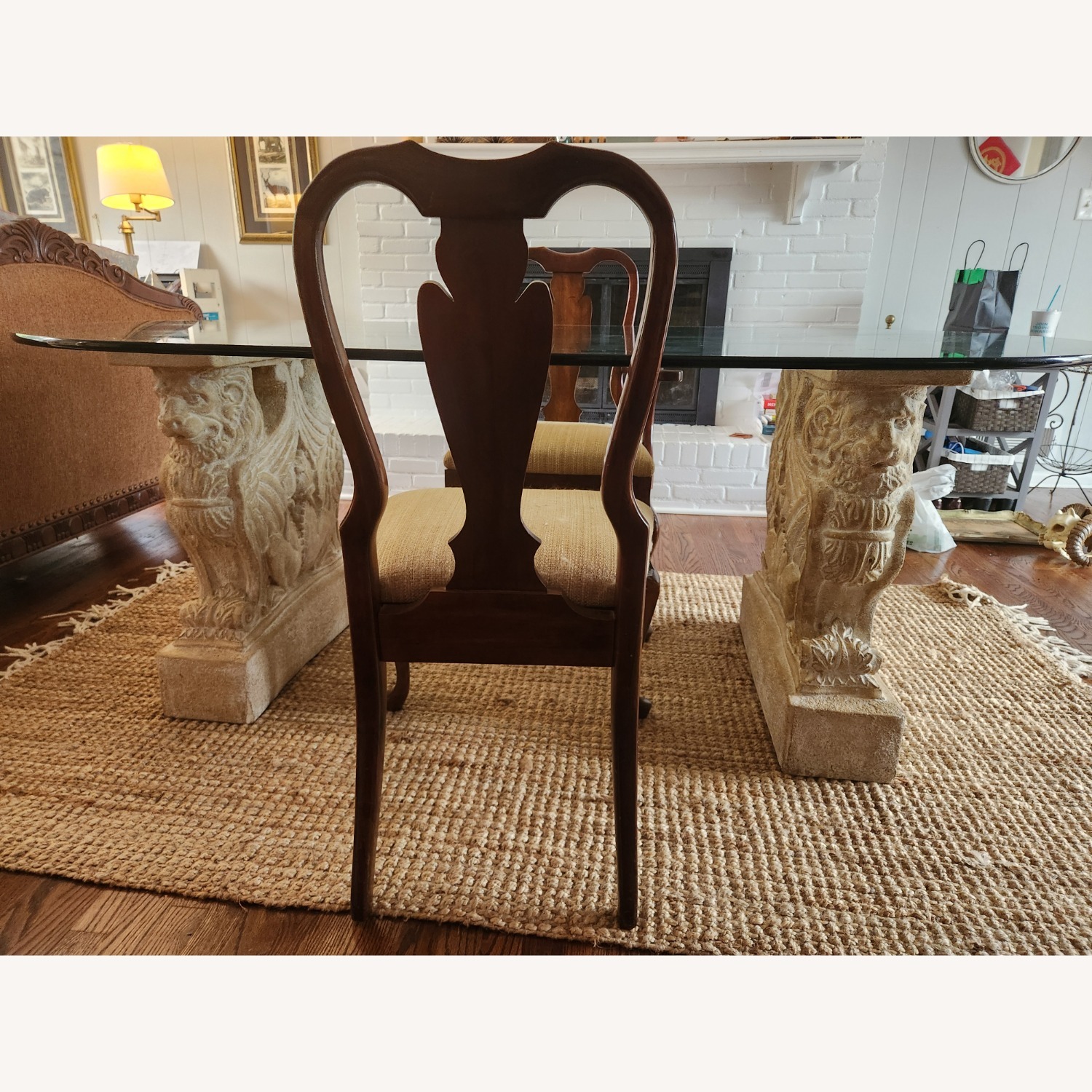 Light Gray Stone Dining Sets - image-6