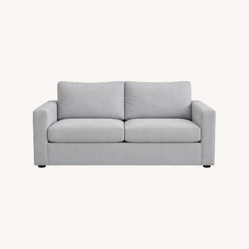 Used Room & Board Taft Light Gray Fabric 2 Seater Sofa for sale on AptDeco