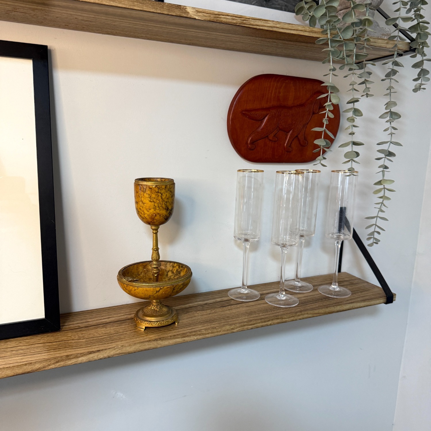 Hollywood Regency Cigarette Holder & Ashtray - image-8