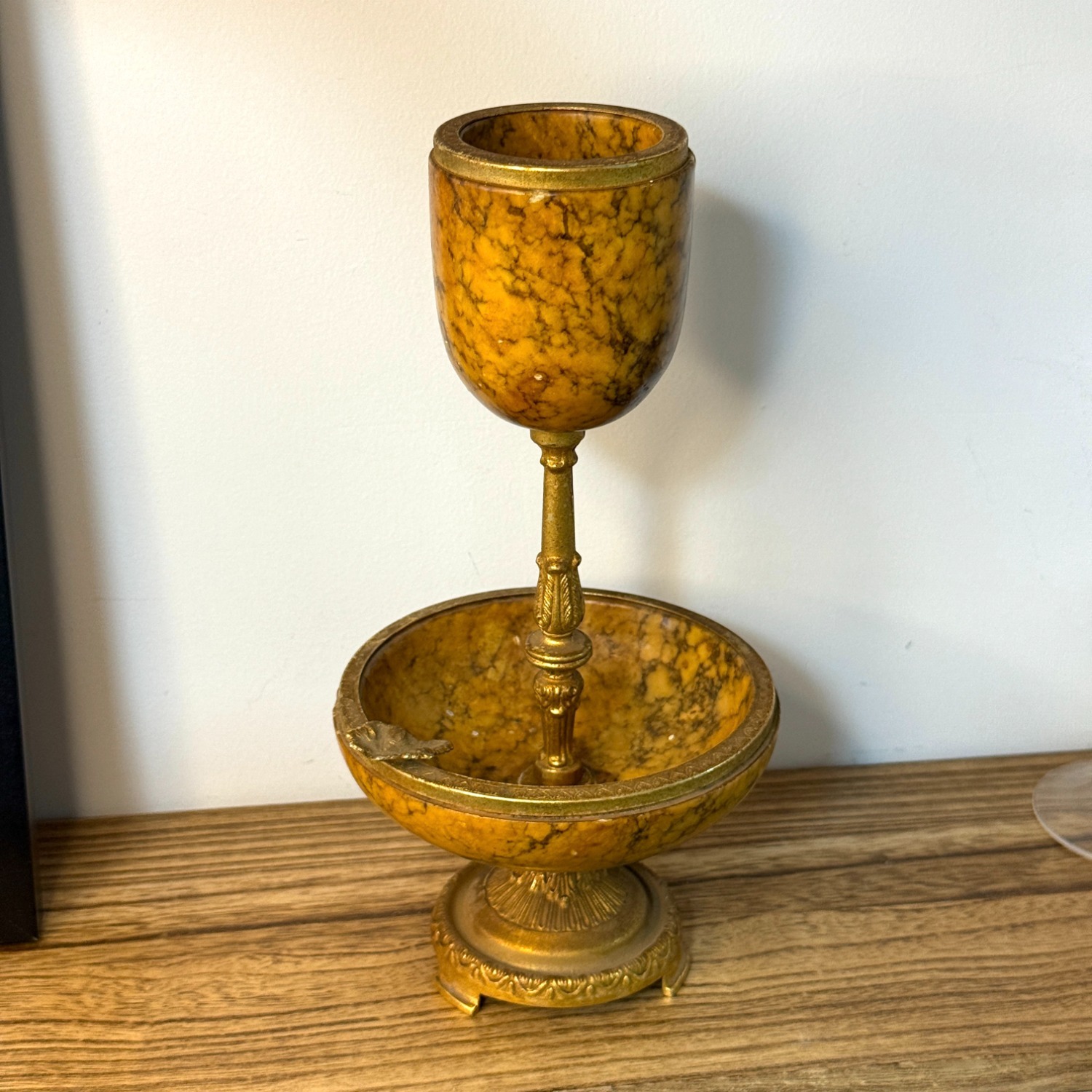 Hollywood Regency Cigarette Holder & Ashtray - image-9