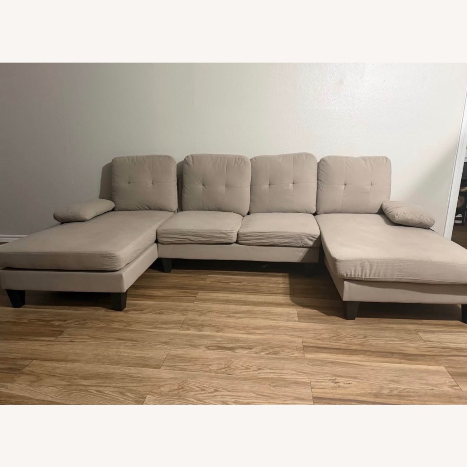U Shaped Sectional Sofa ouch with Double Chaise - image-2