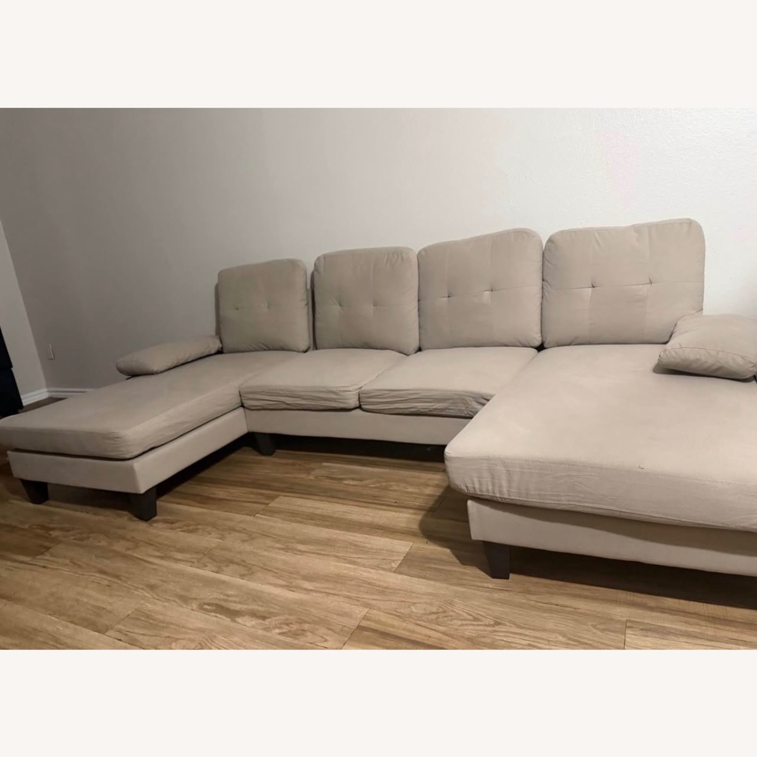 U Shaped Sectional Sofa ouch with Double Chaise - image-4