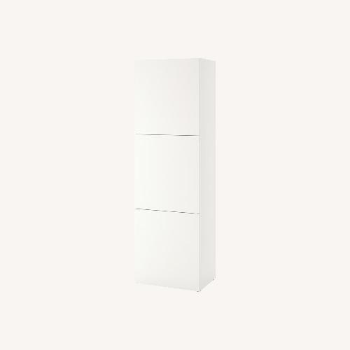 Used IKEA Bestå White Wall Shelf for sale on AptDeco
