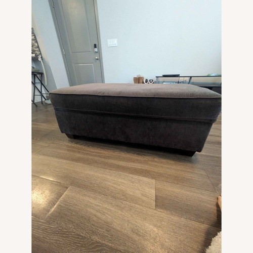 Used Dark Brown Fabric Chest for sale on AptDeco
