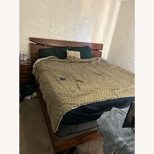 Used A&E Wood Designs King Bed for sale on AptDeco