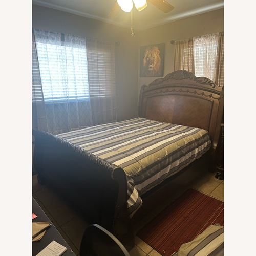 Used Northshore Queen Sleigh Bed for sale on AptDeco