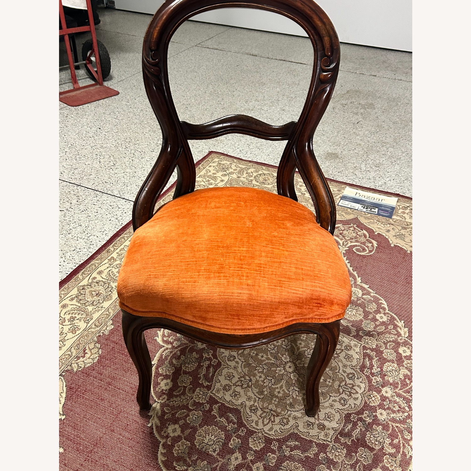 Set of 3 Vintage Victorian Balloon Back Chairs - image-4