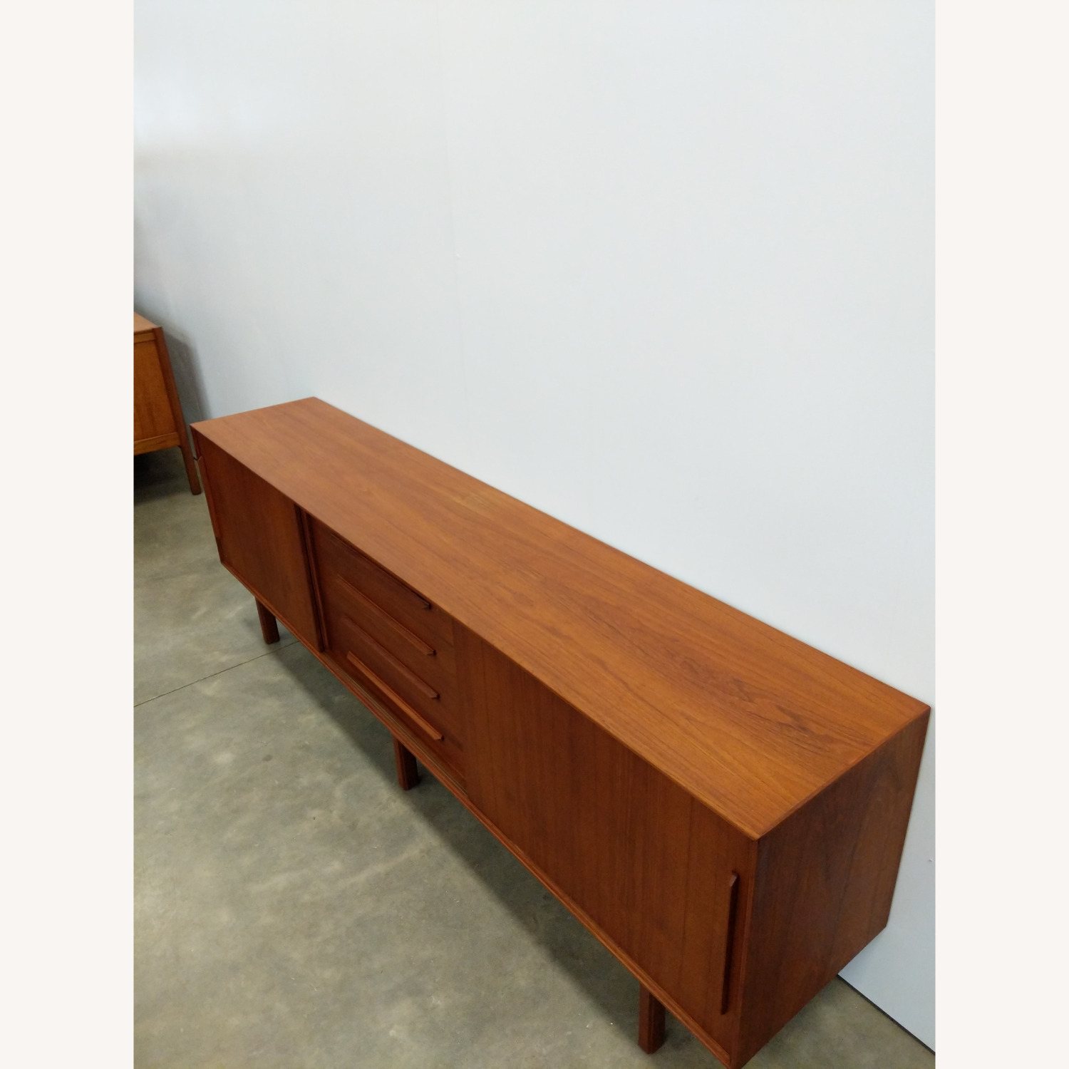 Vintage Mid Century Modern Teak Credenza - image-5