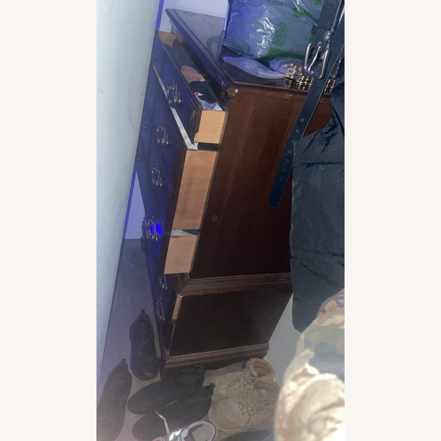 Bassett Dark Brown Dresser - image-2