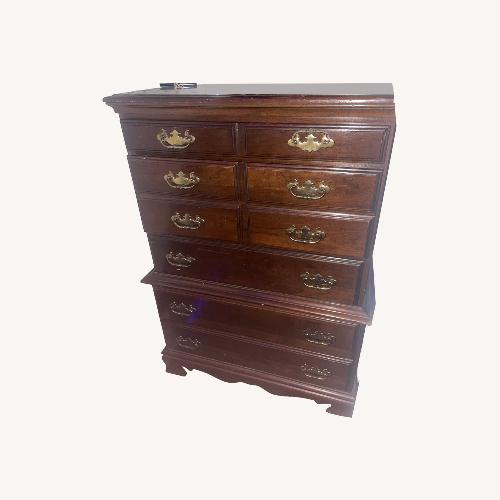 Used Bassett Dark Brown Dresser for sale on AptDeco
