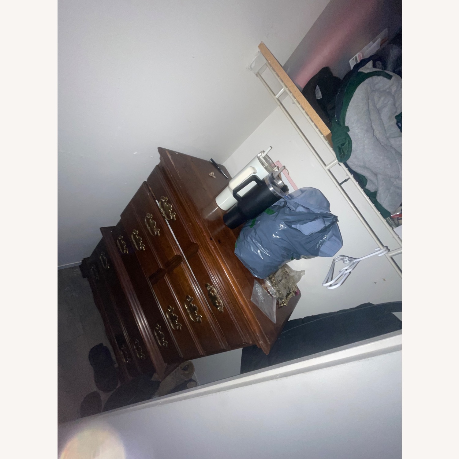 Bassett Dark Brown Dresser - image-1