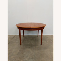 Vintage Mid Century Teak Extendable Dining Table