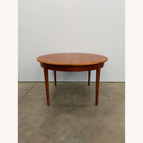 Used Vintage Mid Century Teak Extendable Dining Table for sale on AptDeco