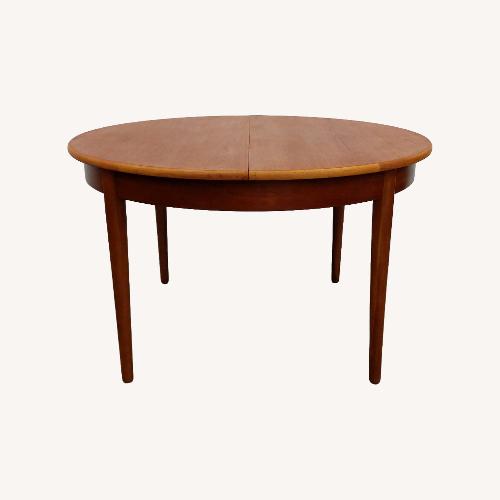 Used Vintage Mid Century Teak Extendable Dining Table for sale on AptDeco