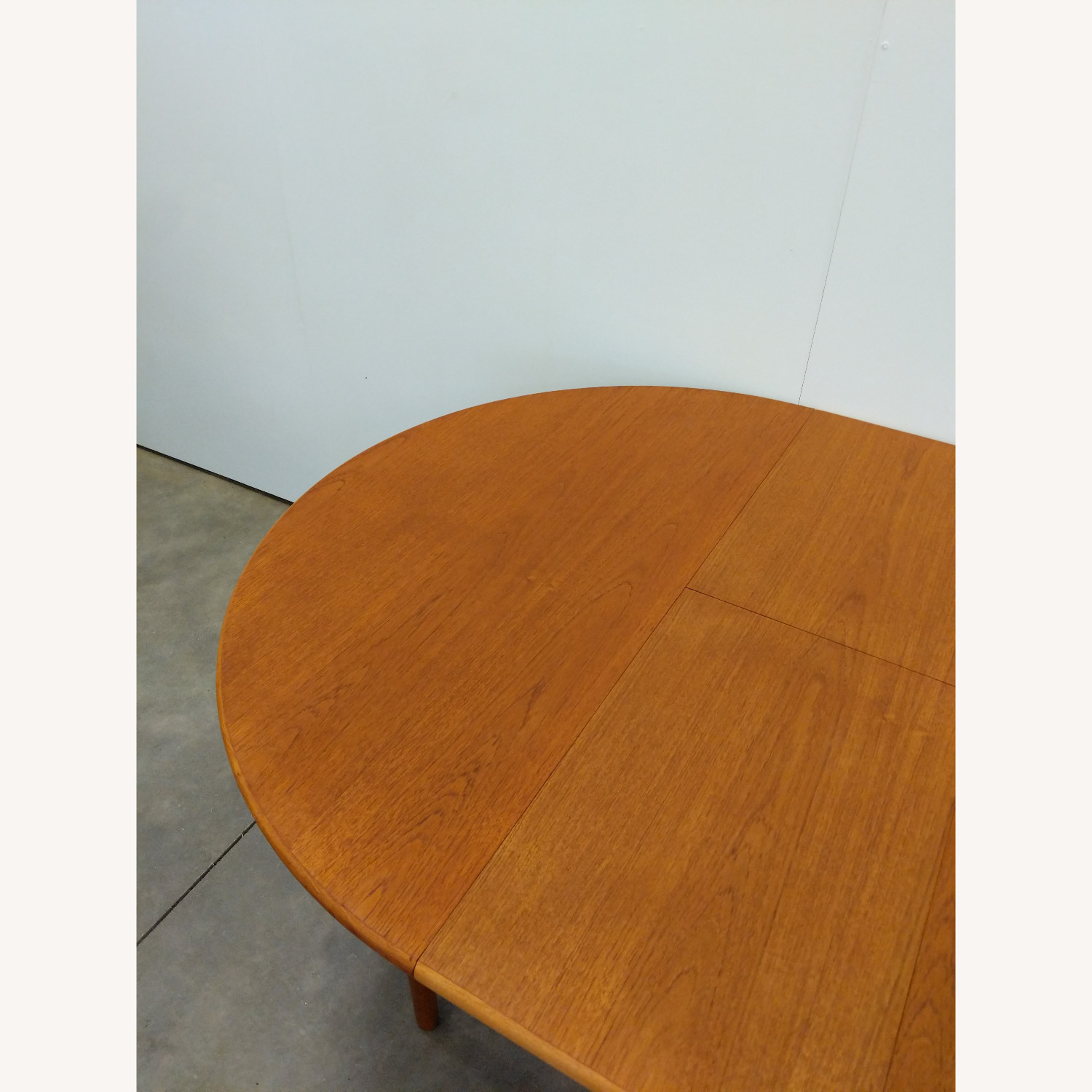 Vintage Mid Century Teak Extendable Dining Table - image-8