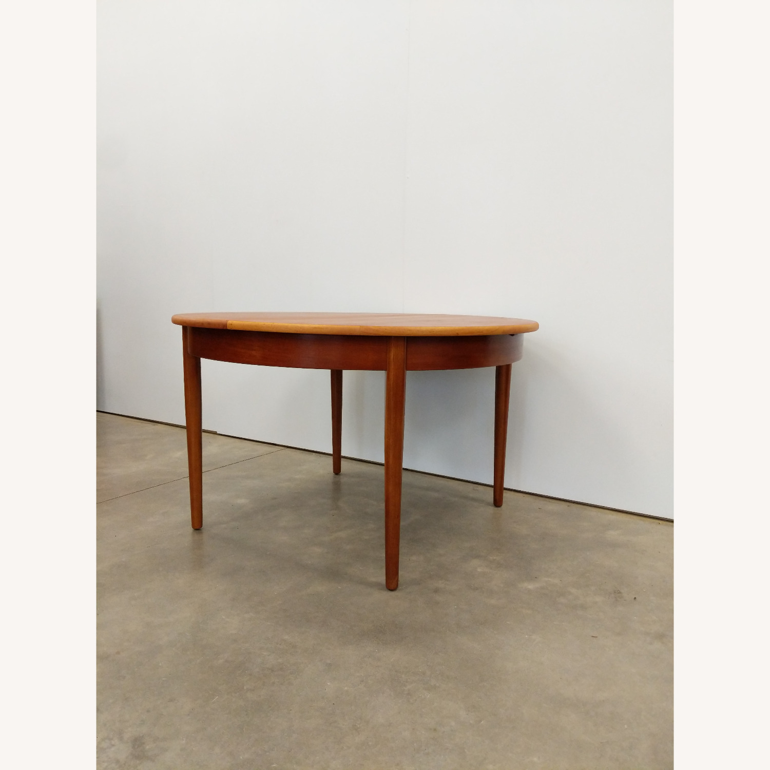 Vintage Mid Century Teak Extendable Dining Table - image-2