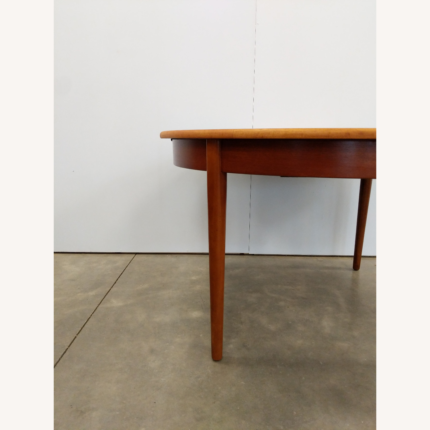 Vintage Mid Century Teak Extendable Dining Table - image-4