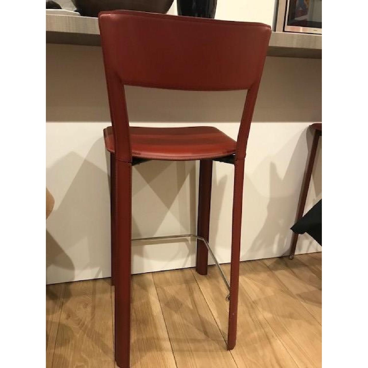 Design Within Reach Allegro Leather Counter Stools - image-6