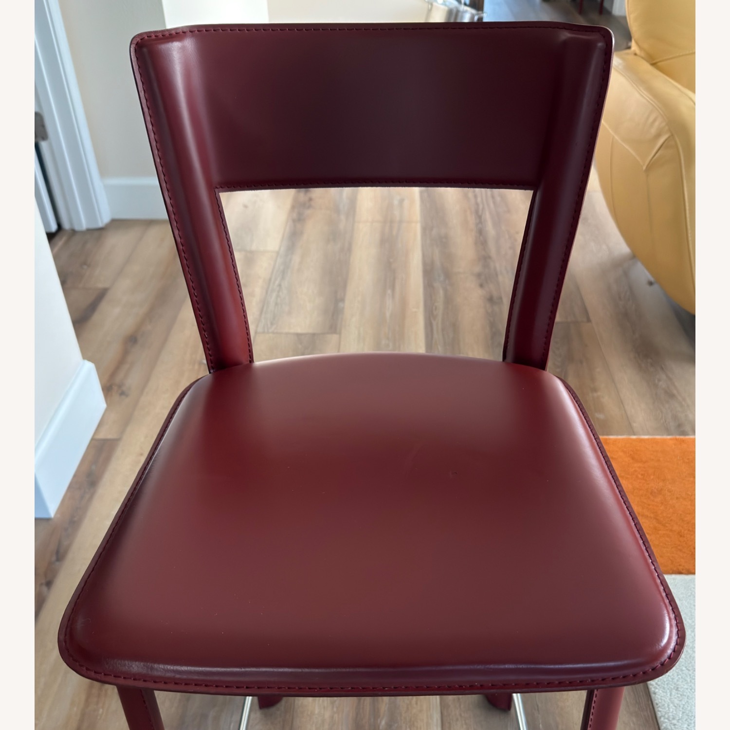 Design Within Reach Allegro Leather Counter Stools - image-1