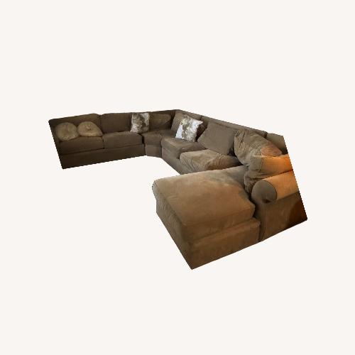 Used Contemporary Beige Sectional Sofa for sale on AptDeco