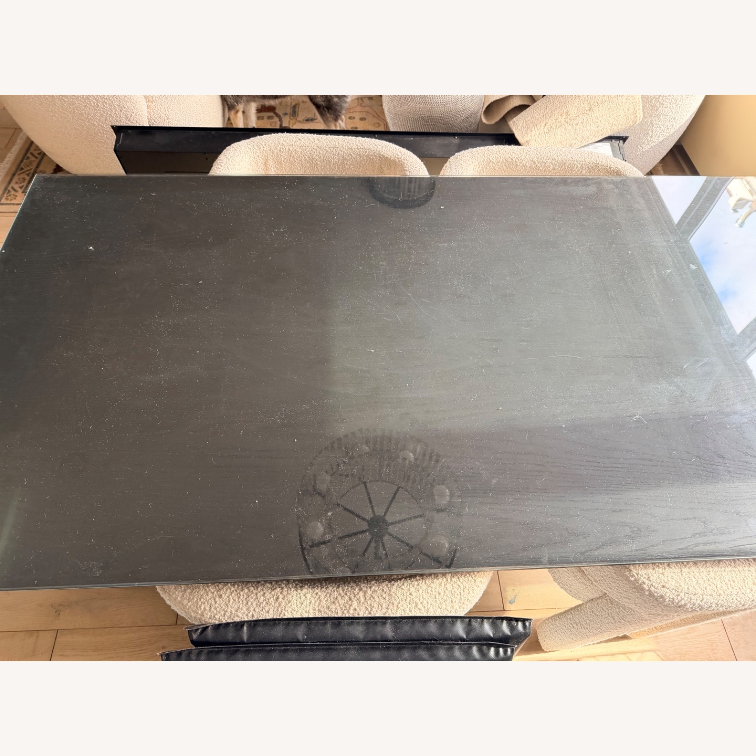 Restoration Hardware I-beam Black Dining Table - image-3