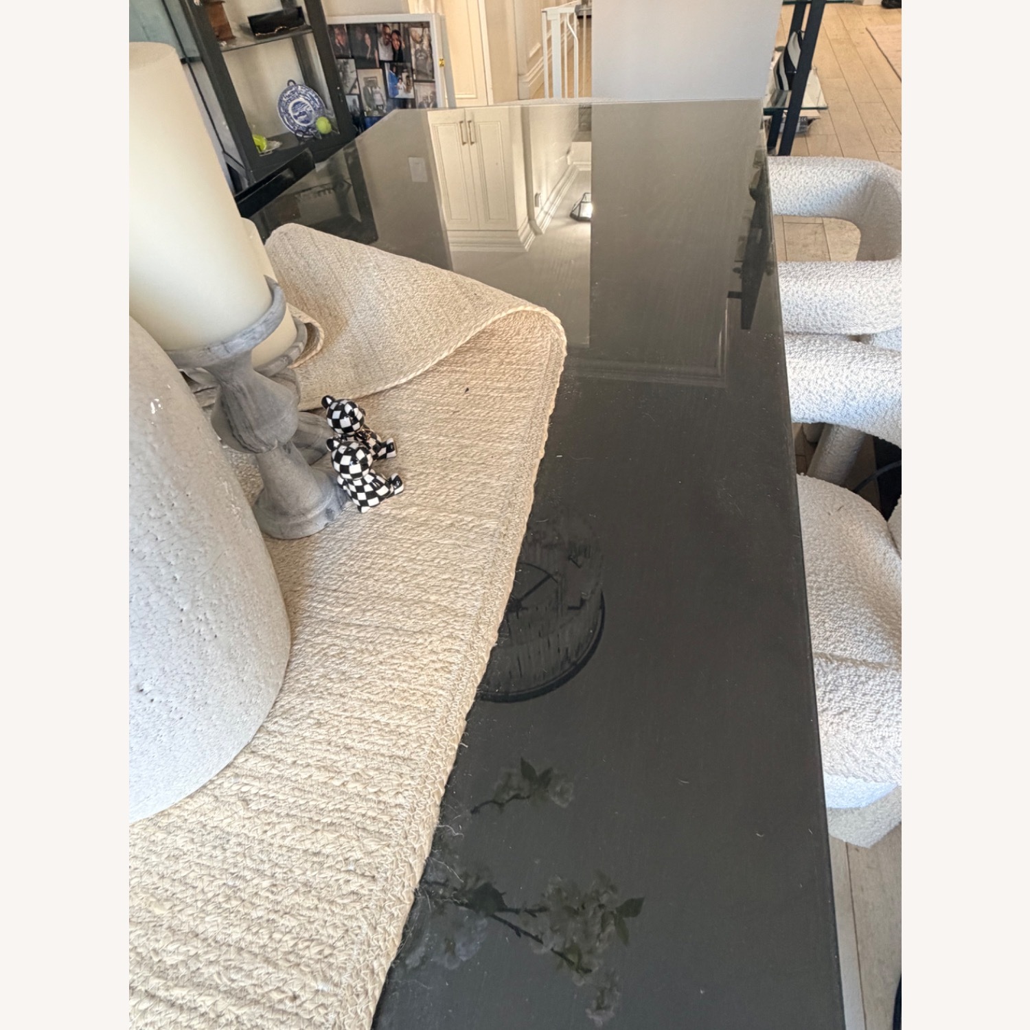 Restoration Hardware I-beam Black Dining Table - image-3