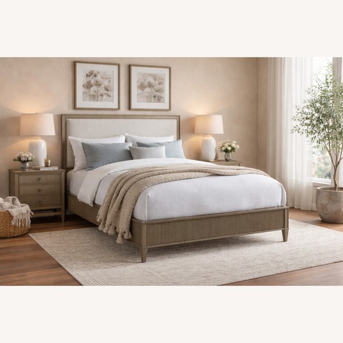 Used Arhaus Pearson Upholstered Bed — King for sale on AptDeco
