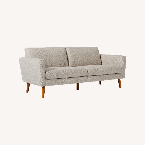 Used West Elm Oliver Light Gray Fabric 2 Seater Sofa for sale on AptDeco