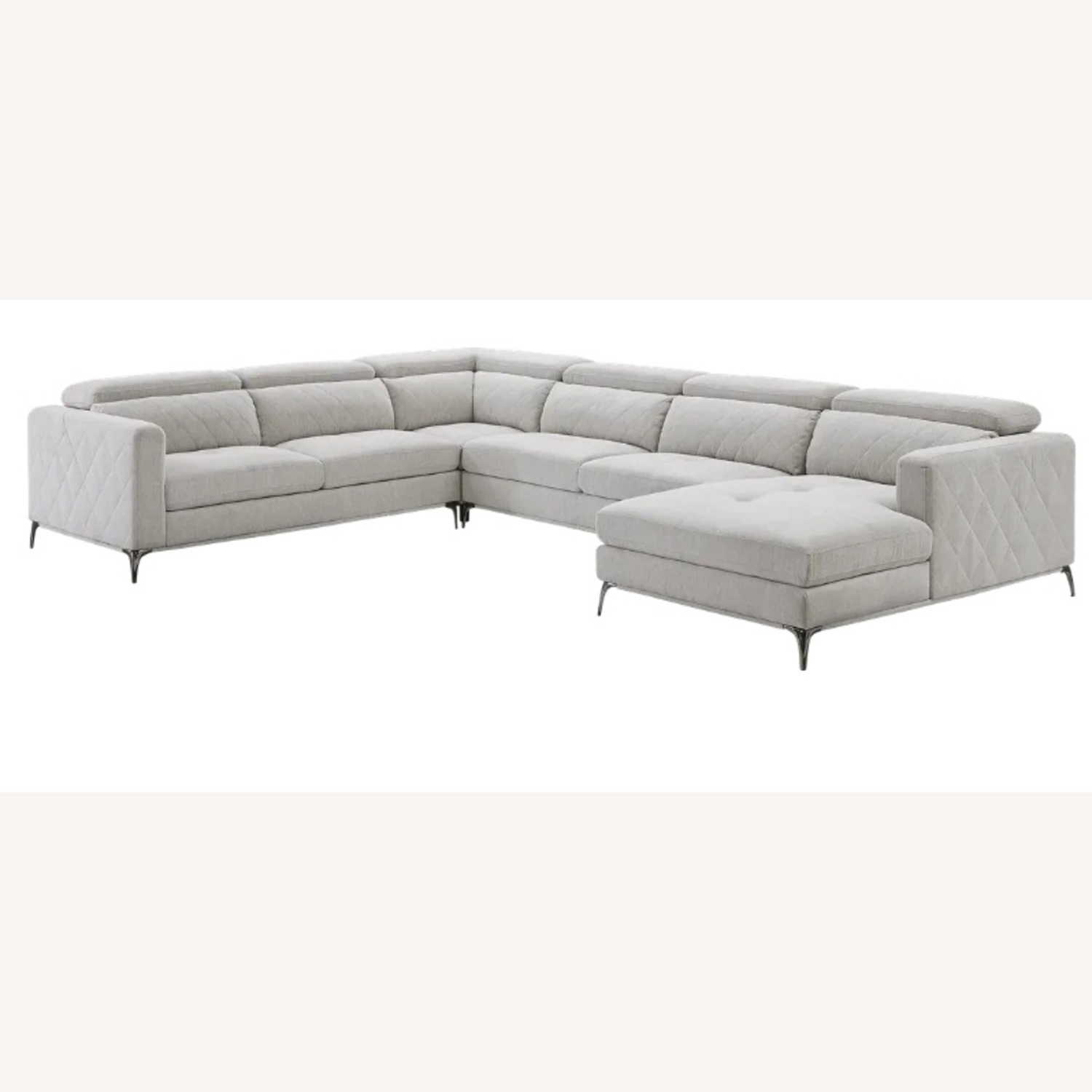 Sofia Vergara 7 Sectional Sofa - image-0