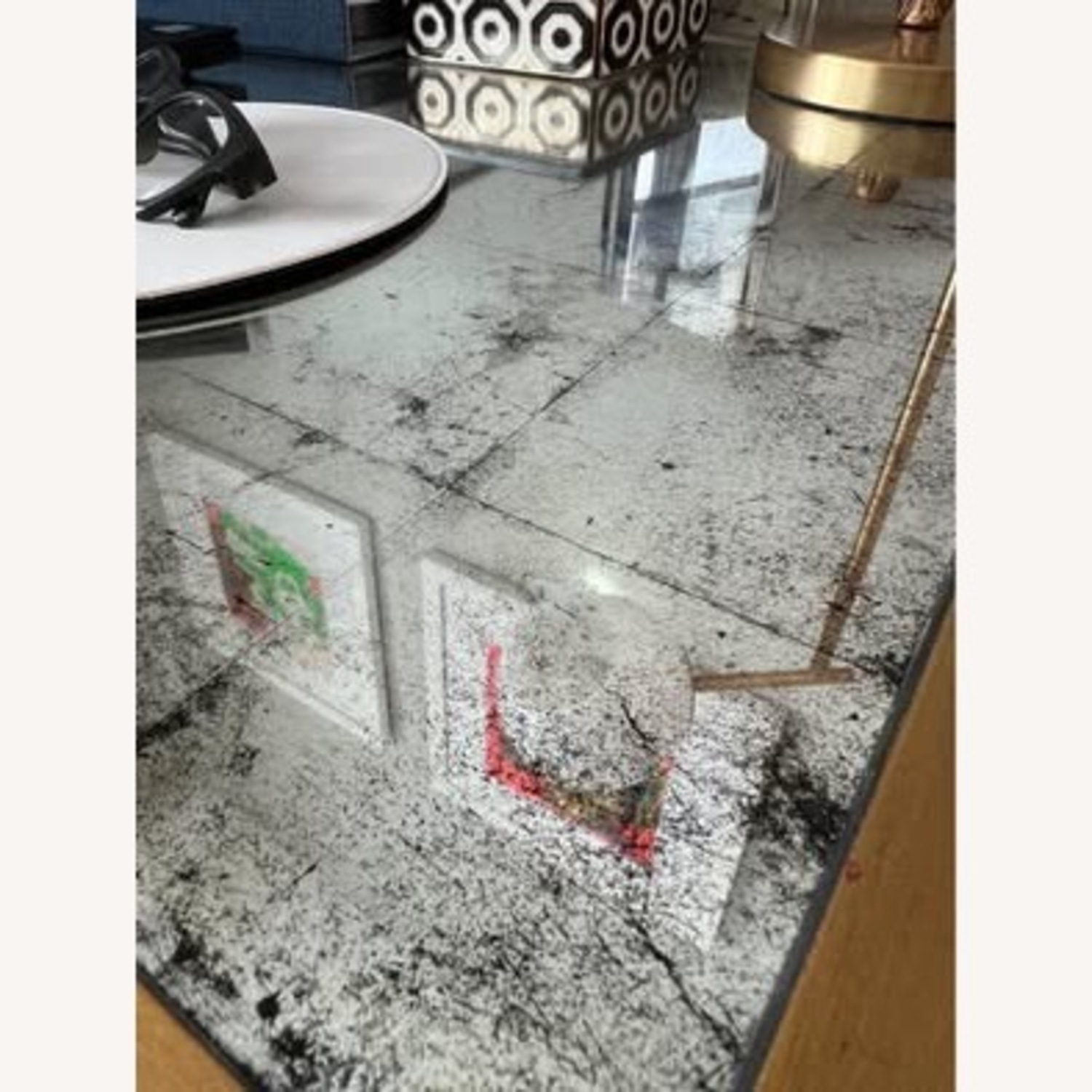 John-Richard Mirrored Desk - image-5