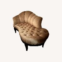 Raymour & Flanigan Maxine Natural Fabric Chaise Lounge