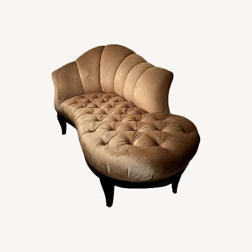 Used Raymour & Flanigan Maxine Natural Fabric Chaise Lounge for sale on AptDeco