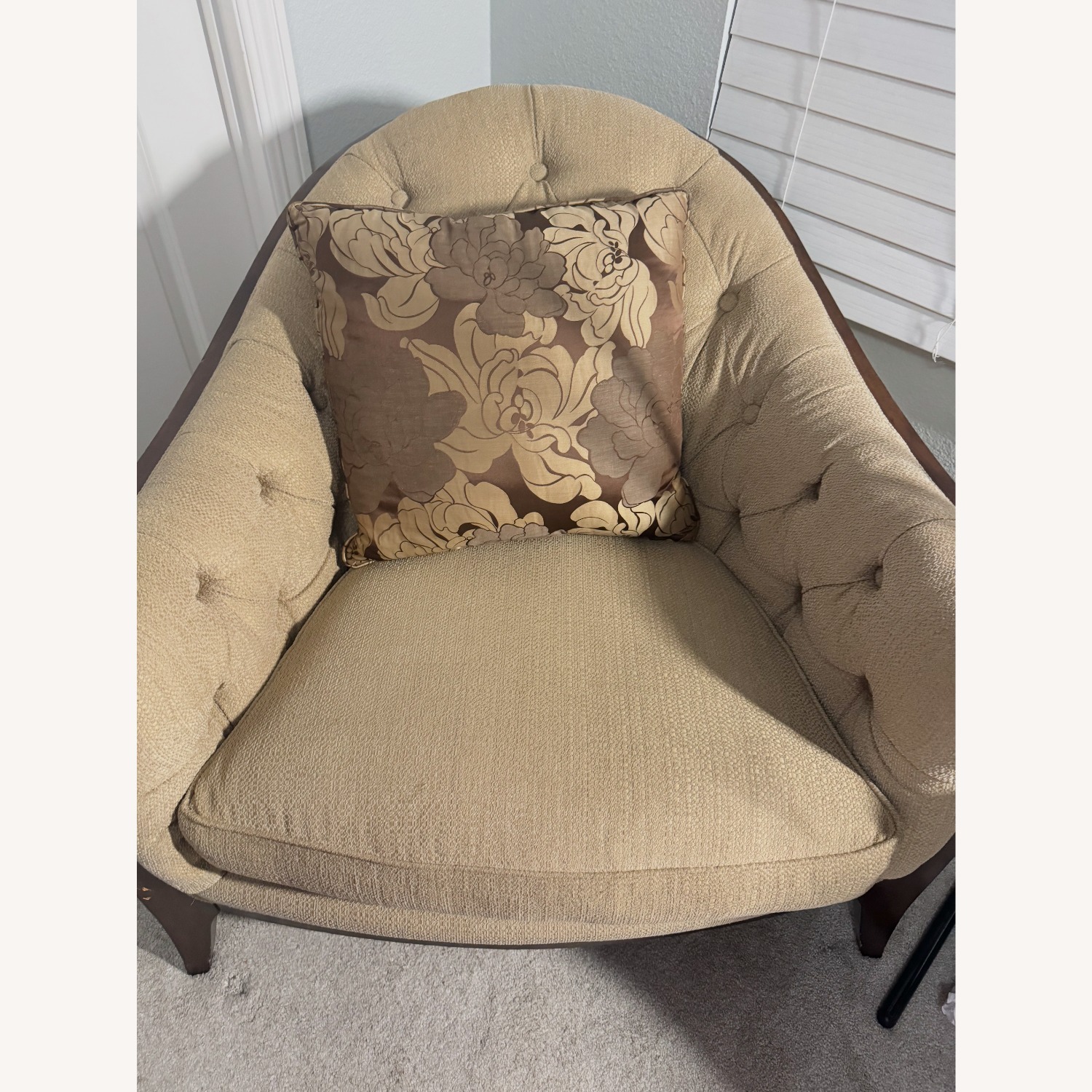 Raymour & Flanigan Maxine Natural Armchair - image-3