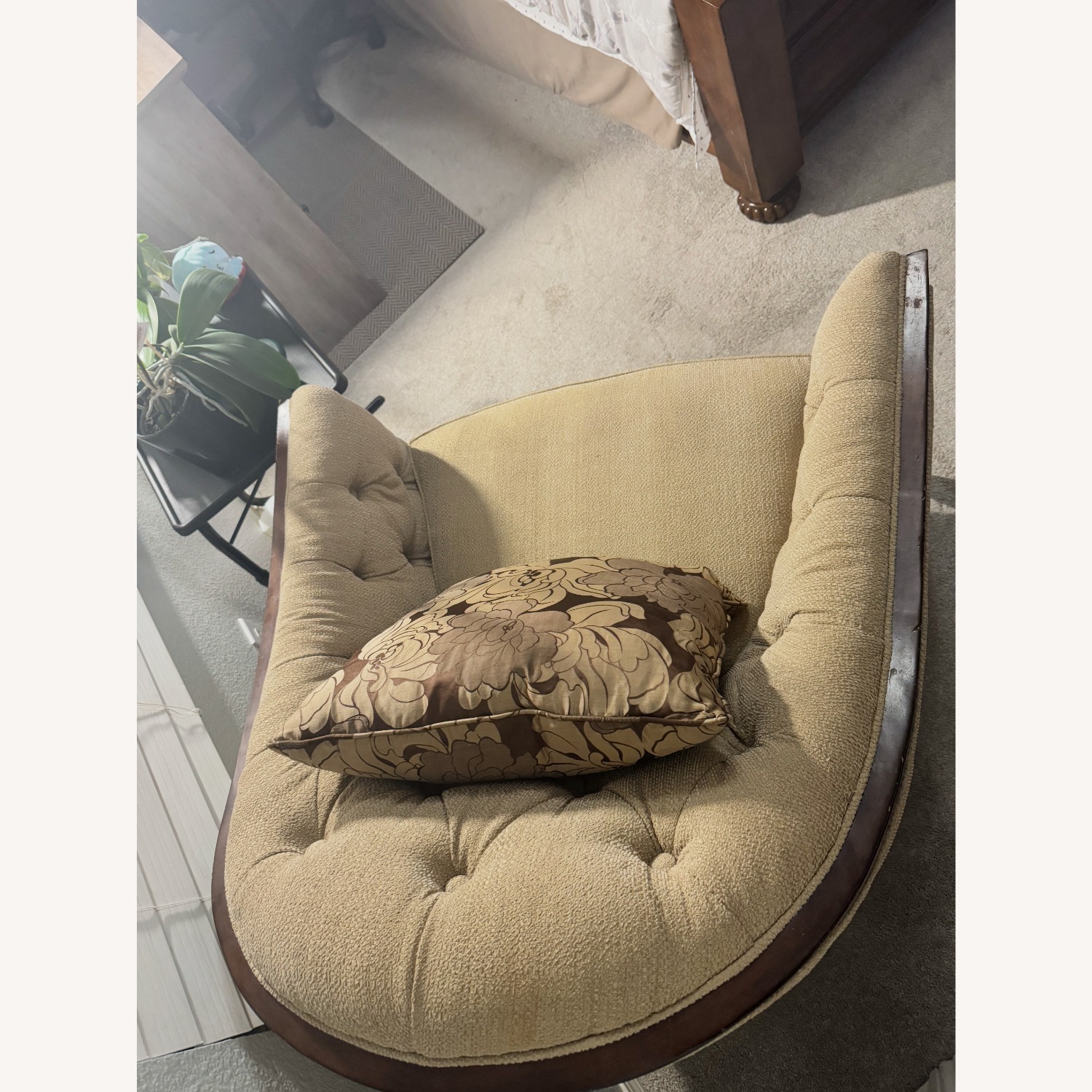 Raymour & Flanigan Maxine Natural Armchair - image-4