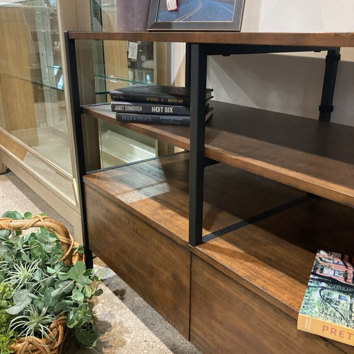 Corey Rustic Tv Stand Media Console - image-4