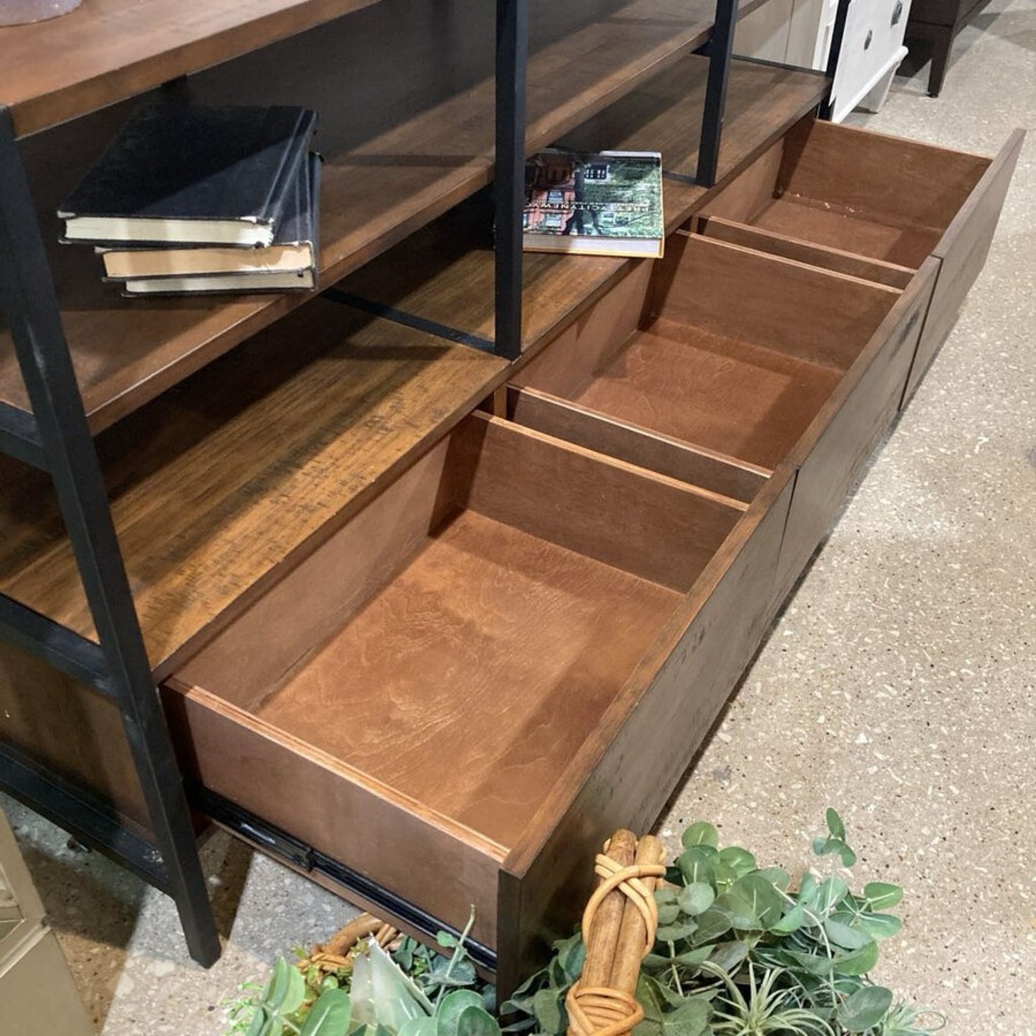 Corey Rustic Tv Stand Media Console - image-5