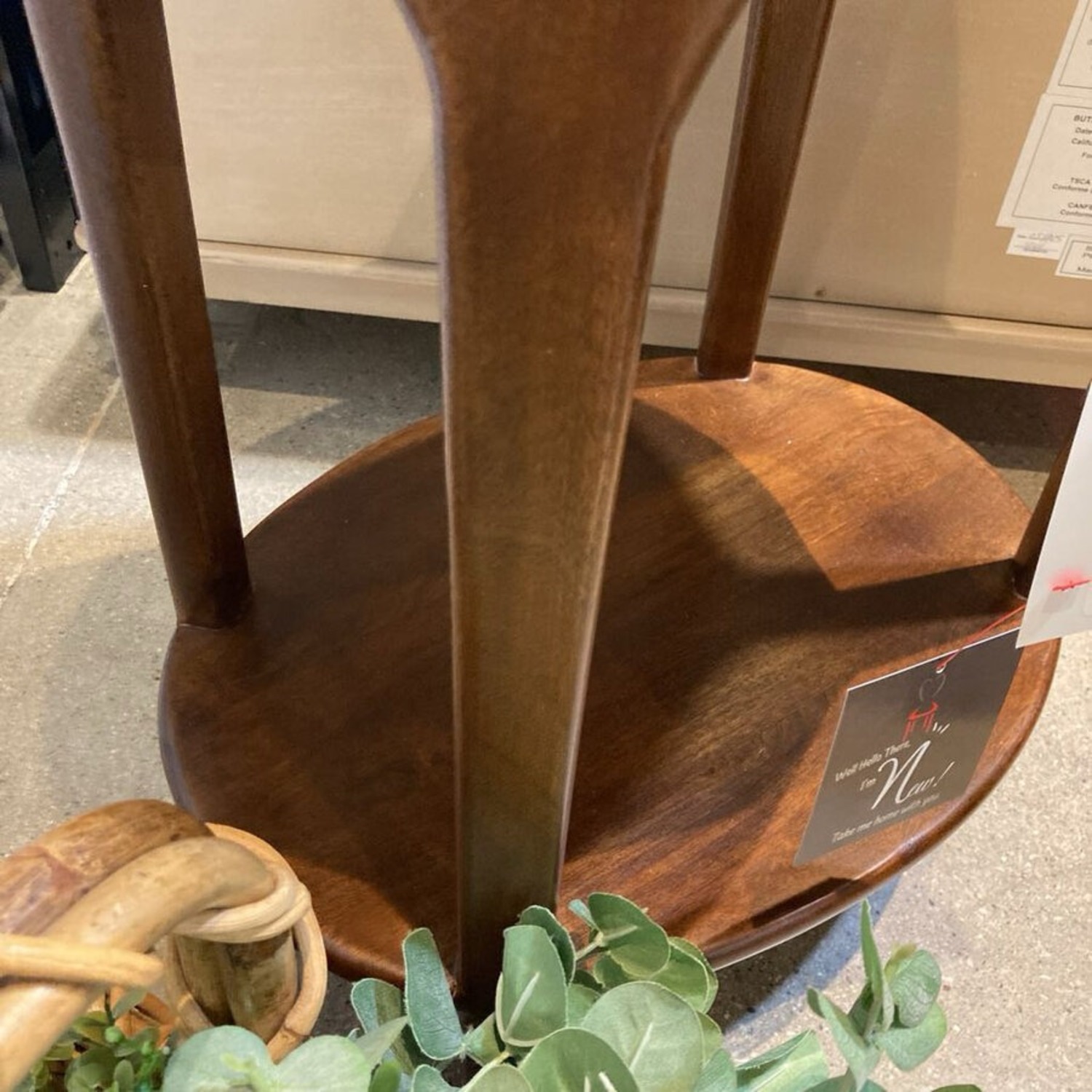 Ellen Marble Top Single Drawer Nightstand - image-7